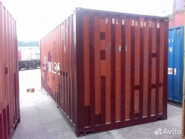 Контейнер 20 футов б/у fblu 3090778 Контейнер 20 футов б/у fblu 3090778