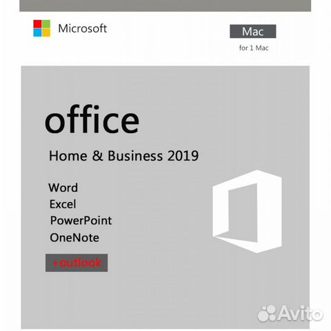 Microsoft Office Home and Business 2019 for Mac