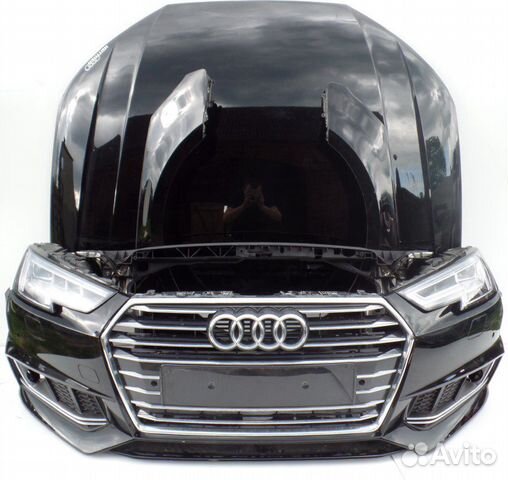 Audi A4 B9 Капот Крыло Бампер Фара Радиатор