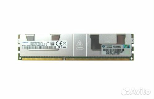 HP 715275-001 1 X 32Gb PC3-14900L DDR3 ECC lrdimm HP 715275-001 1 X 32Gb PC3-14900L DDR3 ECC lrdimm