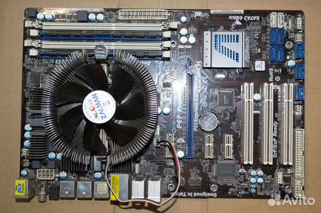 Asrock p67 pro + core i5 3330 + 8 гб ddr3 1333