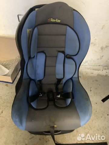 Автомобильное детское кресло синее до 13 кг