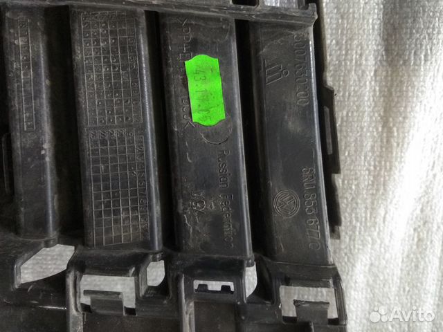 Volkswagen Polo решетка переднего бампера