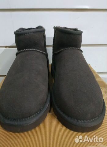 UGG угги, мини-классические шоколадные UGG угги, мини-классические шоколадные