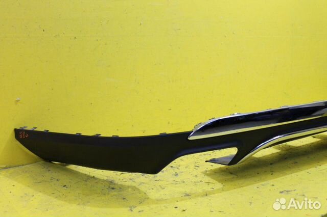 Юбка бампера задняя Mercedes Gls X166 2015-2019