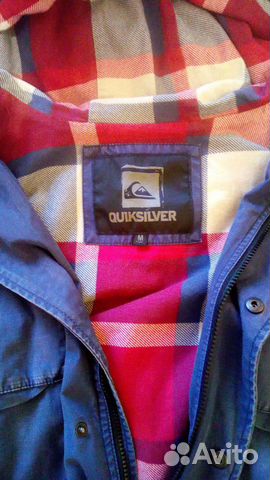 Quiksilver парка куртка ветровка Quiksilver парка куртка ветровка