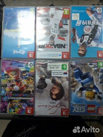 Картриджи для Nintendo Switch