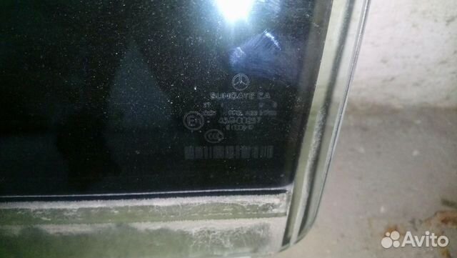 Mercedes W221 стекло двойное