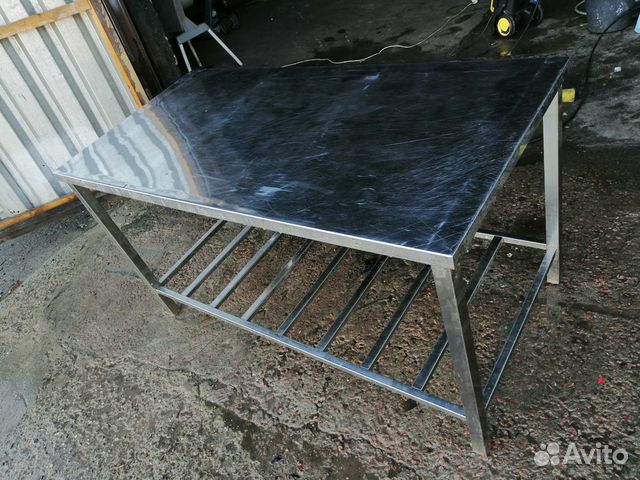 Столы из нержавейки 1200/600 цельные и сборные Столы из нержавейки 1200/600 цельные и сборные