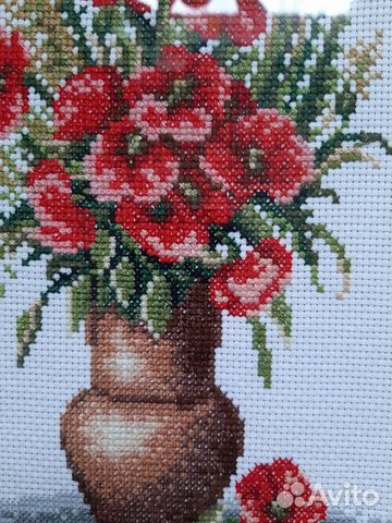 Картина вышитая крестиком Картина вышитая крестиком