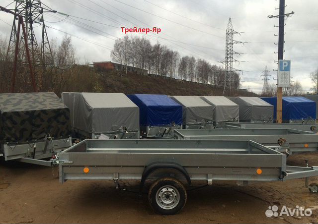Прицеп для перевозки снегохода