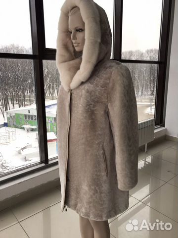 Шуба из мутона