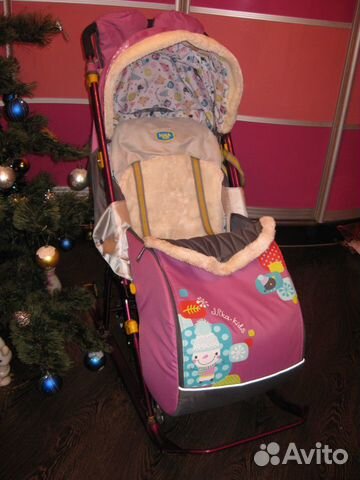 Санки-коляска Ника 7-2