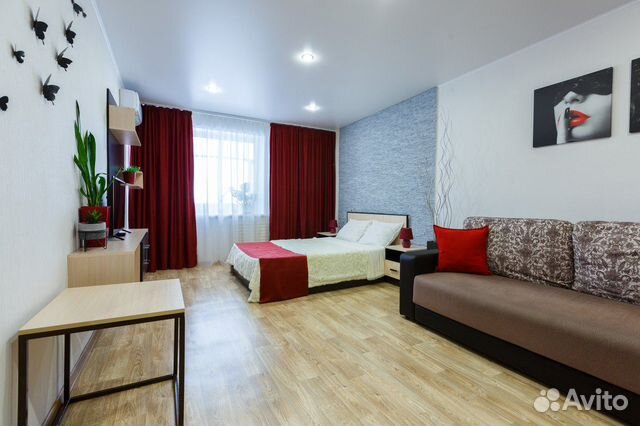 

1-к. квартира, 34 м², 2 кровати