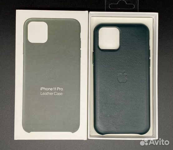 iPhone 11 Pro Натуральная Кожа Зеленый Чехол Про iPhone 11 Pro Натуральная Кожа Зеленый Чехол Про