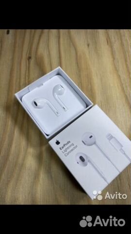 Наушники EarPods для iPhone оригинал lightning