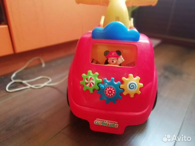 Каталка Kiddieland Пожарная машина Микки Маус
