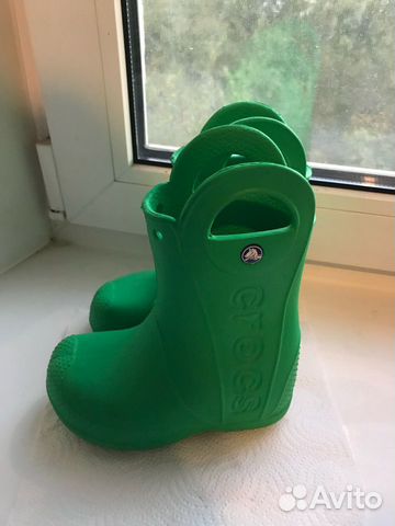 Crocs резиновые сапоги