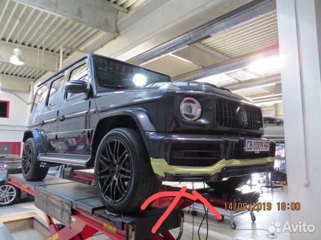 Нижняя Юбка для Brabus G class W464 W463 G63