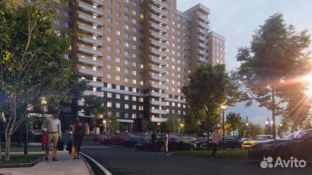 1-к квартира, 40.1 м², 23/25 эт.