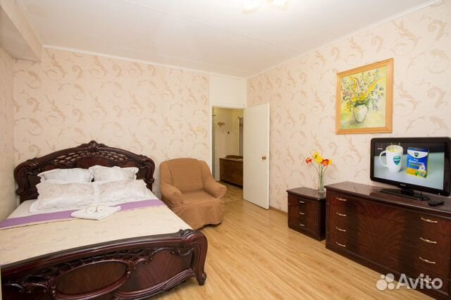

1-к. квартира, 38 м², 2 кровати