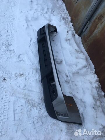 Бампер Нива Шевроле задний цвет Аустер новый