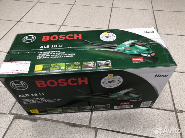 Аккумуляторная воздуходувка Bosch ALB 18 Li Аккумуляторная воздуходувка Bosch ALB 18 Li
