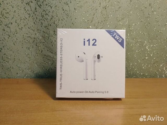 Беспроводные наушники air pods i12 TWS Беспроводные наушники air pods i12 TWS