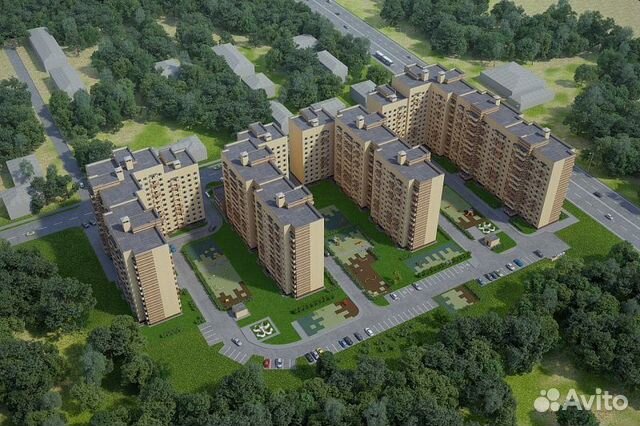 1-к квартира, 40.3 м², 9/12 эт. 1-к квартира, 40.3 м², 9/12 эт.