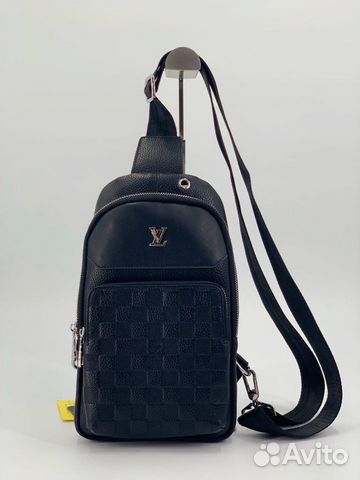 Новая мужская сумка через плечо кожа Louis Vuitton Новая мужская сумка через плечо кожа Louis Vuitton