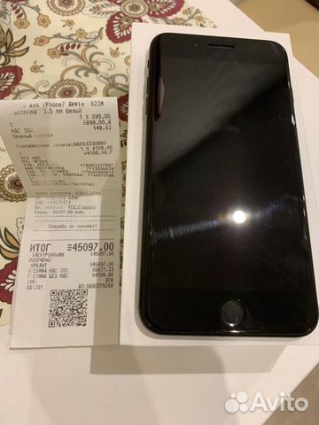 iPhone 7plus 128 на гарантии