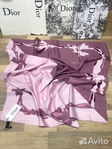 Новый женский шёлковый платок Dior