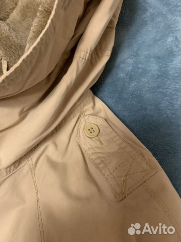 Парка для девочки zara
