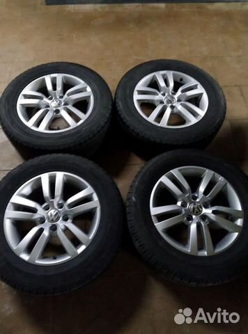 Диски бу оригинал R16 CH на VW Tiguan Диски бу оригинал R16 CH на VW Tiguan