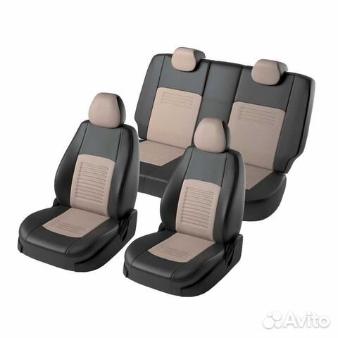 Чехлы из Экокожи на Hyundai Solaris