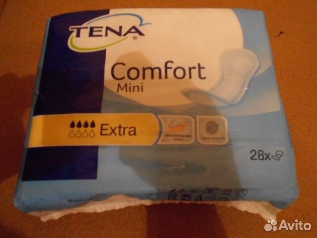 Tena Comfort Mini Extra - 28 штук прокладок Tena Comfort Mini Extra - 28 штук прокладок