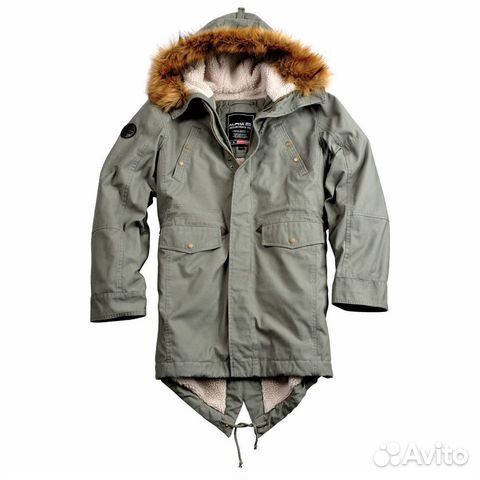 Куртка парка зима Alpha Industries fishtail 3 р.54 Куртка парка зима Alpha Industries fishtail 3 р.54