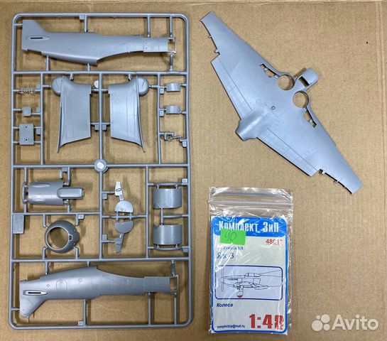 Модель 1/48 Як-3 Звезда 4814 + Комплект зип 48017