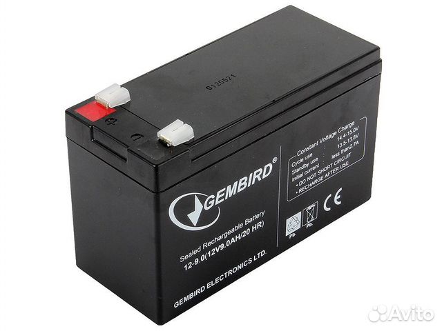 Аккумулятор для ибп 12V 9Ah Gembird BAT Аккумулятор для ибп 12V 9Ah Gembird BAT