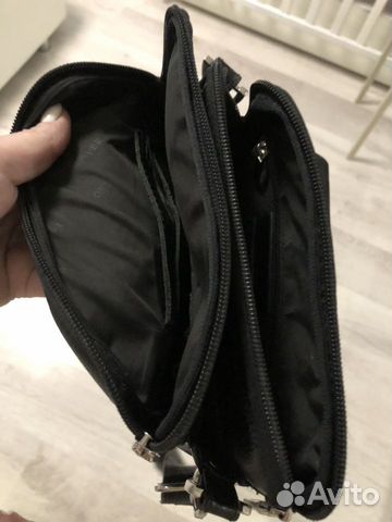 Сумка мужская через плечо кожа