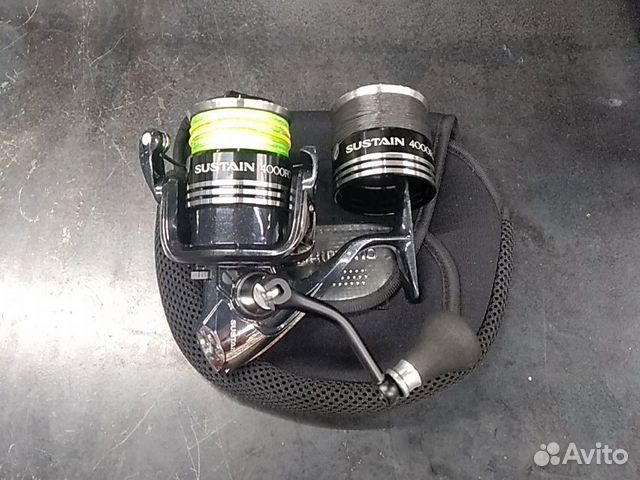 Катушка Shimano Sustain 4000 FG + шпуля Катушка Shimano Sustain 4000 FG + шпуля