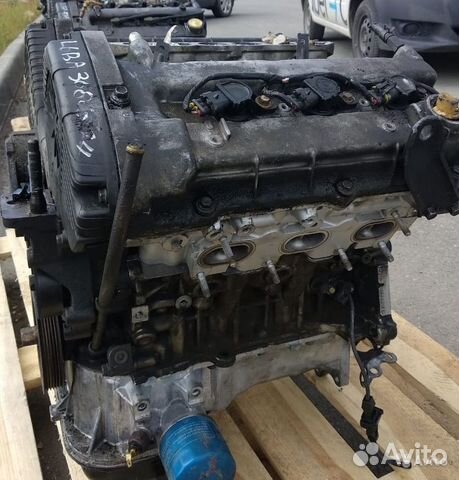 Двигатель Hyundai Santa Fe / Tucson L6BA (Б/У) Двигатель Hyundai Santa Fe / Tucson L6BA (Б/У)