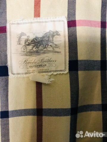 Плащ Brooks Brothers Плащ Brooks Brothers