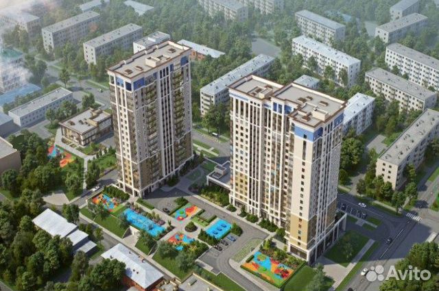 1-к квартира, 39.7 м², 18/18 эт.