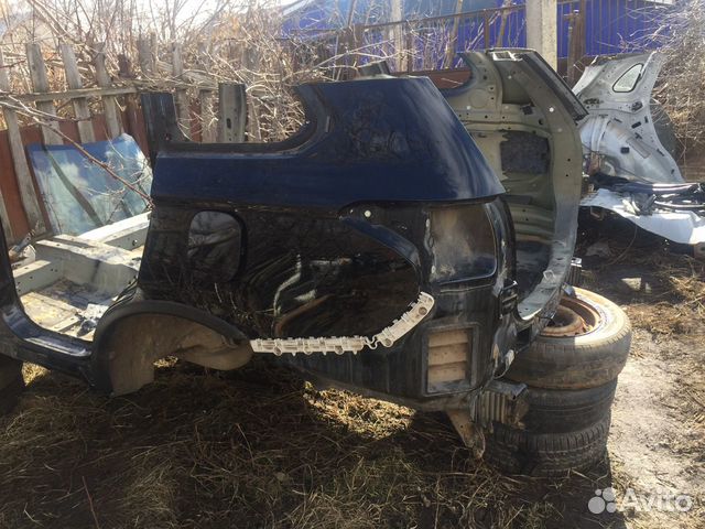 Задняя часть два крыла тазик Mitsubishi