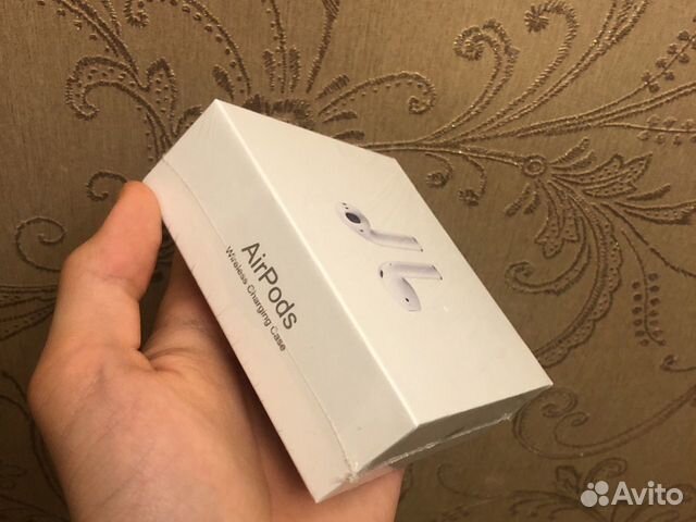 AirPods 2 (люкс) копия+чехол в подарок