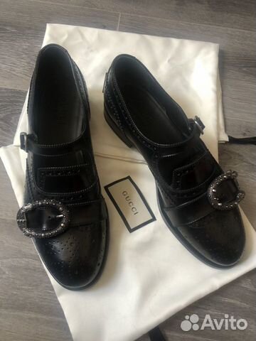 Лоферы Gucci оригинал новые 41-41,5