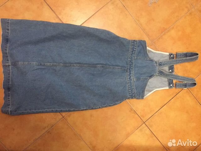 Джинсовый сарафан H&M 36EUR Джинсовый сарафан H&M 36EUR