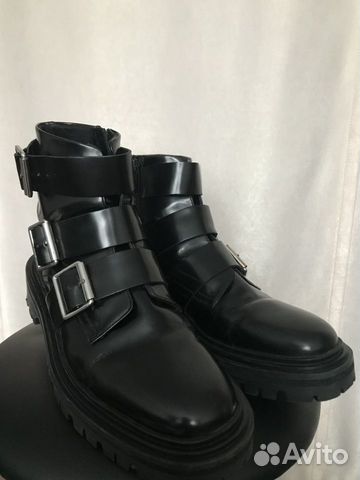Ботинки из кожи ASOS