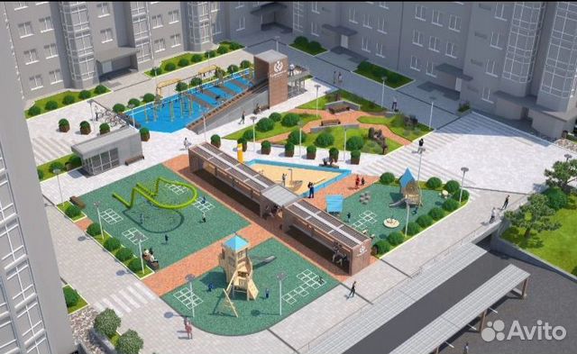 1-к квартира, 40.4 м², 9/10 эт. 1-к квартира, 40.4 м², 9/10 эт.